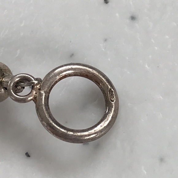 Vintage Sterling and Bead “Nanna” Bracelet - Picture 7 of 7